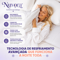 Nuvora™ Edredom Térmico Inteligente 2 em 1