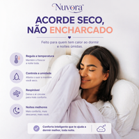 Nuvora™ Edredom Térmico Inteligente 2 em 1