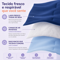 Nuvora™ Edredom Térmico Inteligente 2 em 1